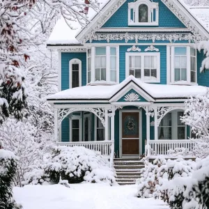 Enchanting Winter Wonderland Abode