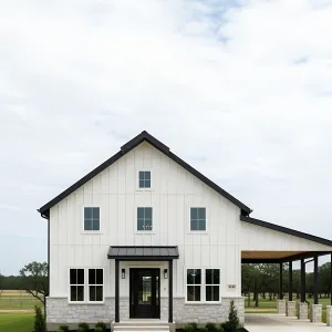 Black and White Wondershed: A Barn House Tale