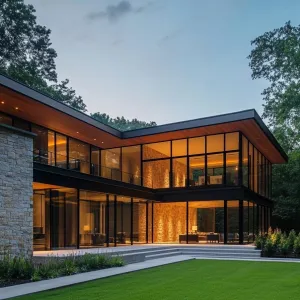 Glass Pavilion Extravaganza: The Suburban Stunner