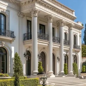 Majestic Marble Columns Delight