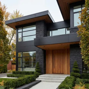 Midnight Cedar Portico