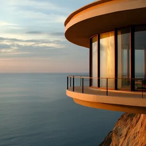 Round House With Adjustable Sunshades