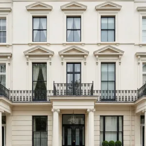 Belgravia Cream Facade Townhouse Grace
