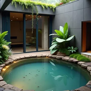 Serene Splash: The Cozy Cove Indoors