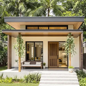 Tropical Retreat with a Minimalist Touch