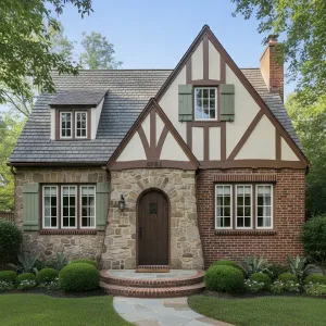 Sage Shutters Tudor Nest