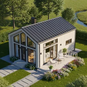 Compact Bliss Amid Verdant Serenity