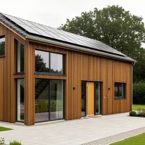 Sustainable Splendor: Solar-Powered Chalet Gem