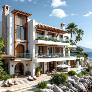 Coastal Dreamscape: A Seaside Symphony