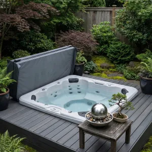 Zen Garden Hideaway Hot Tub