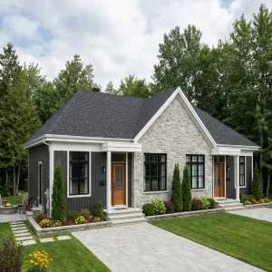 Chic Twin Gable Suburban Hideaway