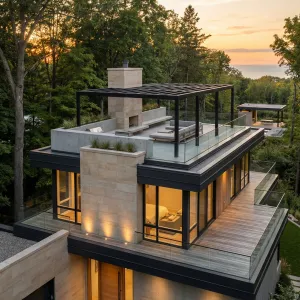 Sunset Atrium Terrace House