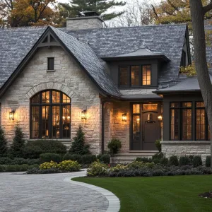 Charming Stone Abode with Curved Vista