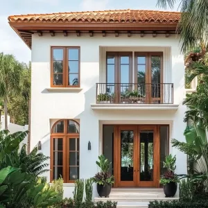 Sunlit Serenity in Tropical Architecture