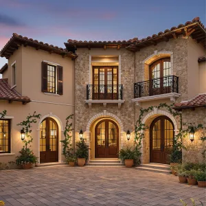 Tuscan Retreat of Sunset Dreams