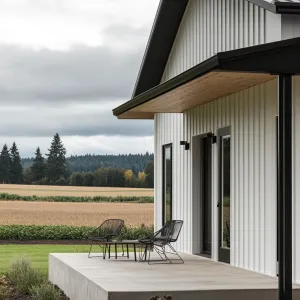 Steel Oasis in Pastoral Paradise