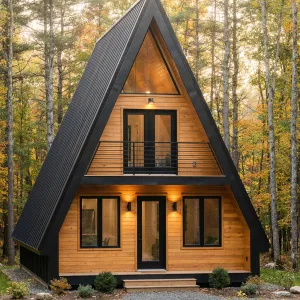 Charcoal Peak Woodland Loft Cabin