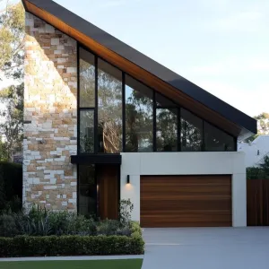Daring Slants and Stone Facades