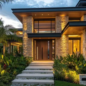 Illuminated Retreat of Modern Warmth