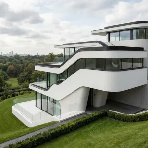 Hillside Ribbon Horizon House