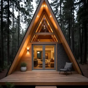 Triangular Tranquility Timber Haven