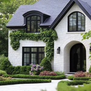 Stone Getaway with a Verdant Embrace