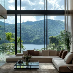 Cloud-Kissed Lounge: Where Mountains Meet Comfort