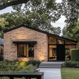 Brick Ranch Charmer Beneath Leafy Canopy