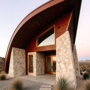 Timber Wave and Stone Haven: A Desert Delight