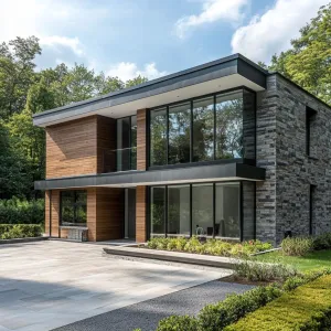 Glass Ensemble in Wooded Harmony