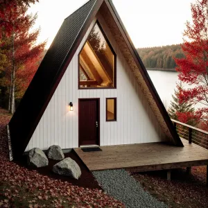 A-Frame Haven by the Lakeside