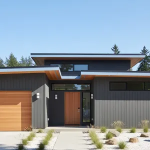 Cedar Ribbon Entry With Shadow Lines