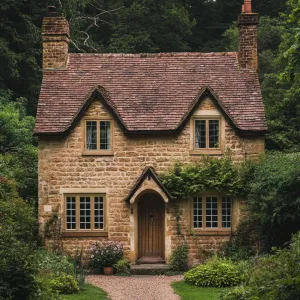 Stone Cottage Whisper in the Woods