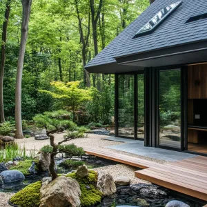 A Zen Forest Retreat: Where Streams Meet Dreams