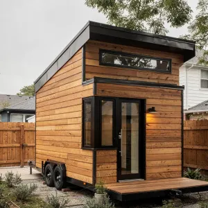 Cedar Caravan Courtyard Pocket Home