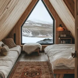 The Peek-a-Boo A-Frame Retreat