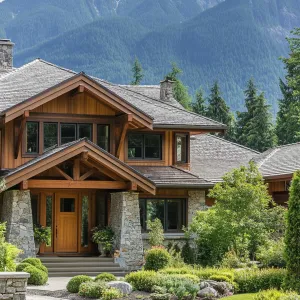 Mountaintop Timber Abode
