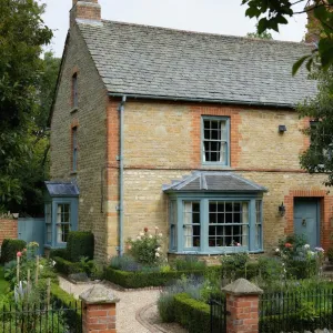 Blue Trim Gardenstone Village Cottage