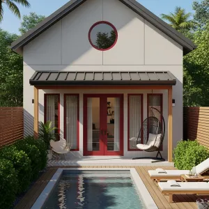 Tiny Haven with a Splashing Surprise