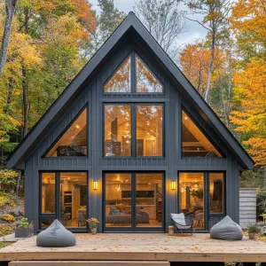 A-Frame Delight Amid Autumn Splendor