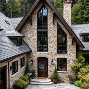 Stonework Splendor with Peak Panache