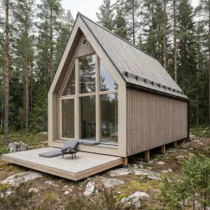 Pinecrest Ridge Glass Gable Cabin