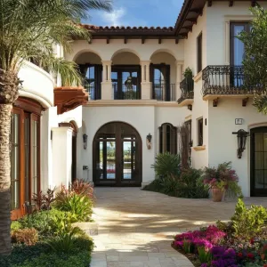 Mediterranean Haven: A Symphony of Arches
