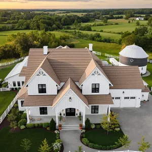 Majestic Prairie Manor with Modern Grandeur