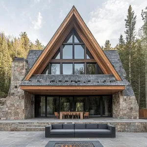A-Frame Heaven in a Woodland Wonderland