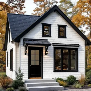 Adorable Haven Nestled in Fall Foliage