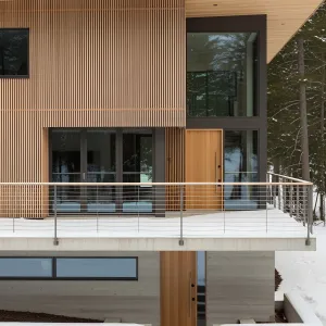 Scenic Slatted Sanctuary