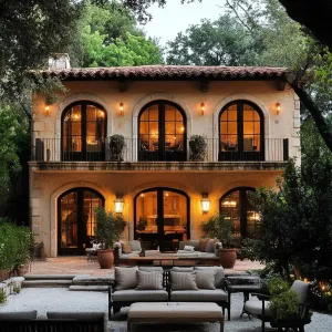 Mediterranean Marvel in Forested Serenity