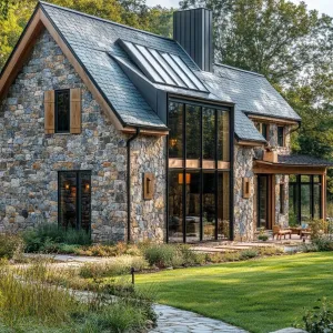 Stone Barn Wonderland: A Modern Tale