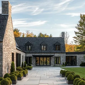Stone Manor with Posh Pathway